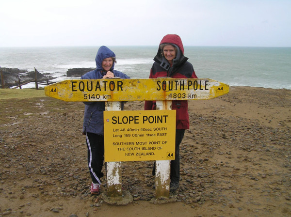 as far south as you can go with out swimming
