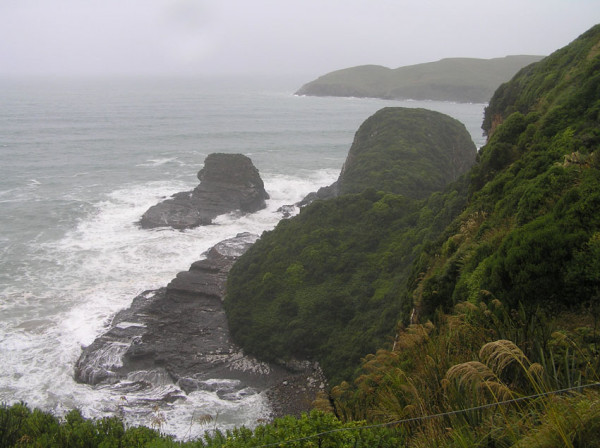 view from walk to Jacks blowhole