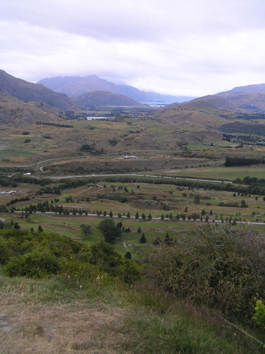 Looking across to Wakatipu and Queenstown