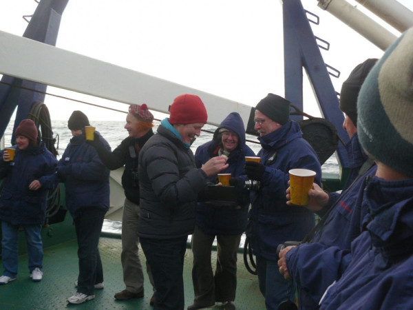 Crossing the Antarctic Circle (66°33'S)