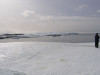 Our landing place - on floating ice