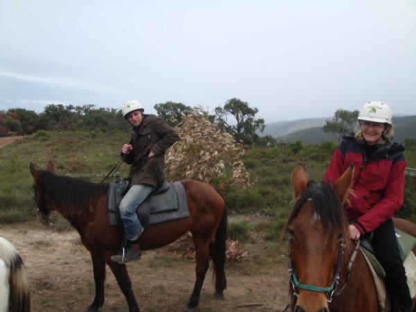 Riding near Aireys Inlet