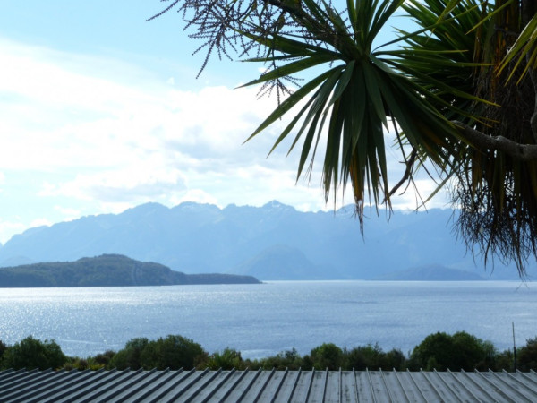 view from my motel window