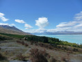 Lake Pukaki towards Mt Cook