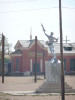 First Mongolian cosmonaut in Choyr